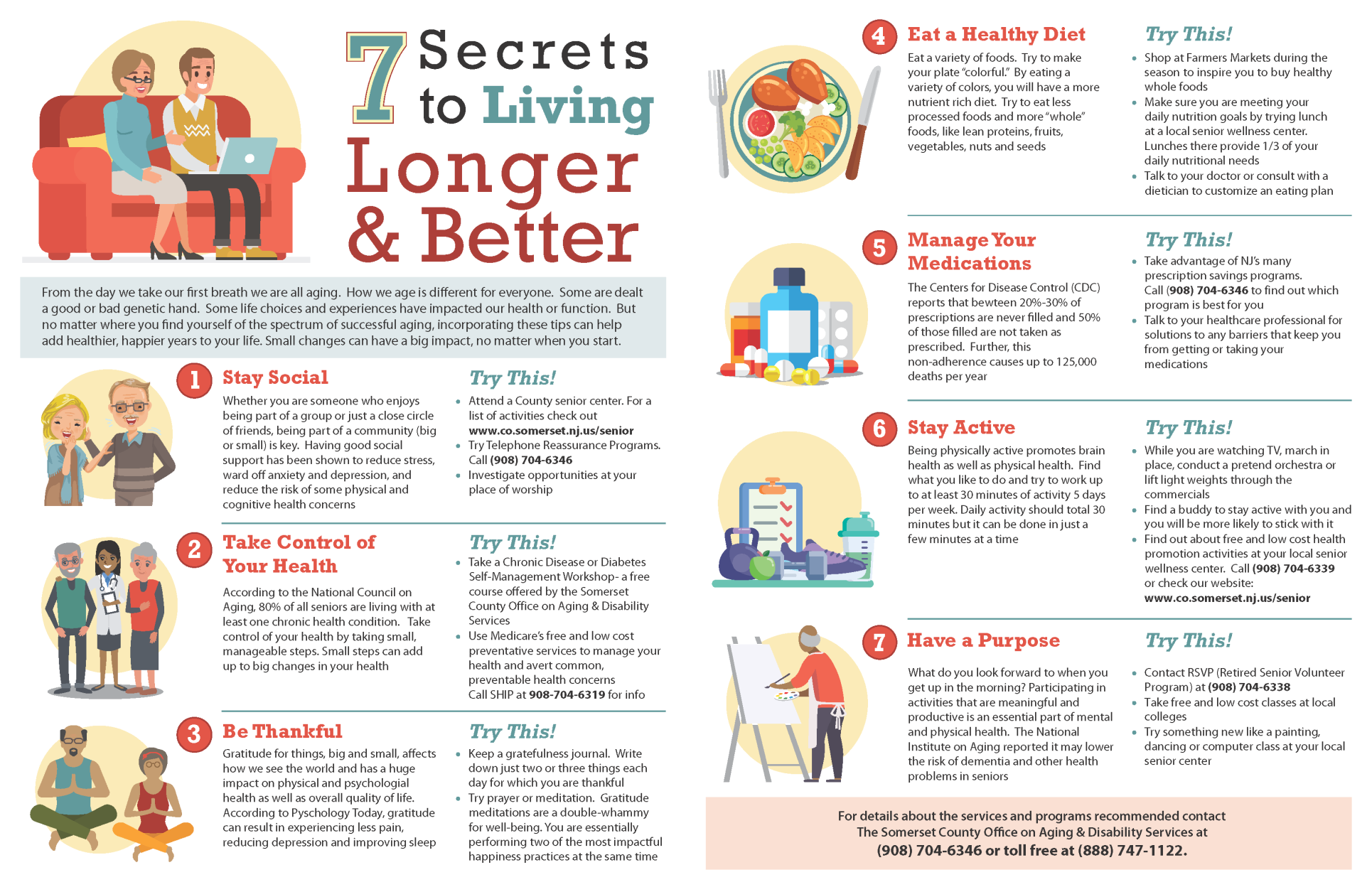 October 2021 - 7 Secrets to Living Longer