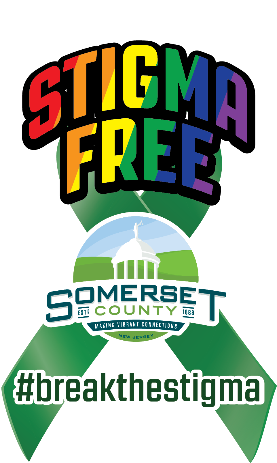 Stigma Free Logo Rainbow