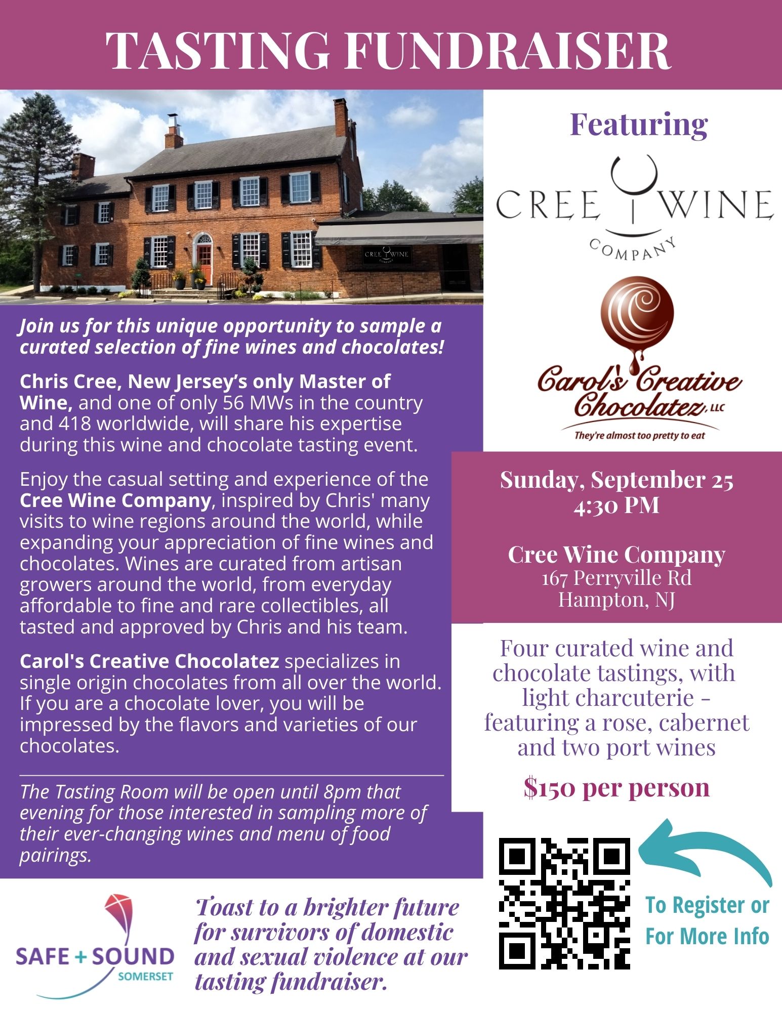 Cree Tasting 9-25