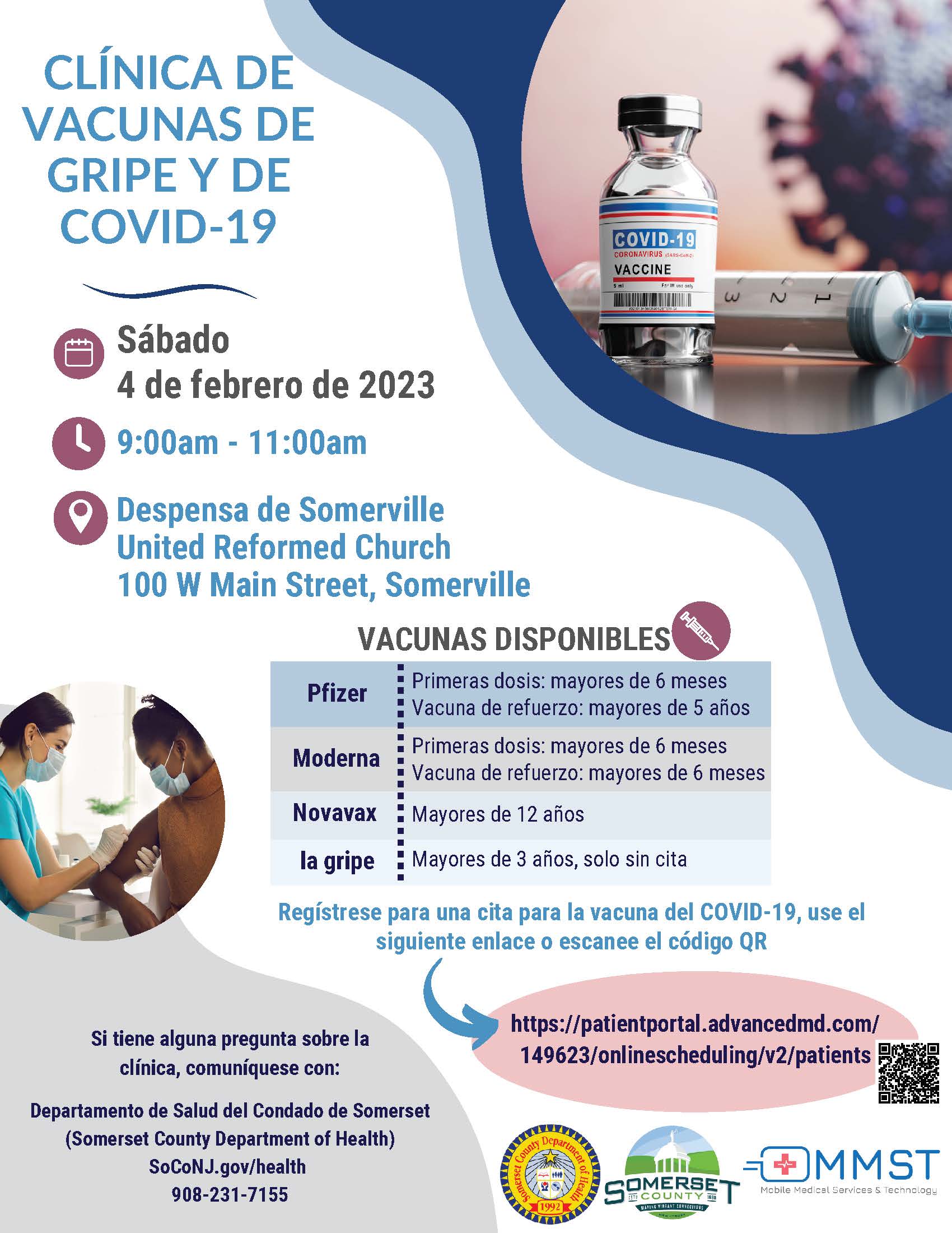 Spanish Somerville Food Pantry Clinic - 2-4-23