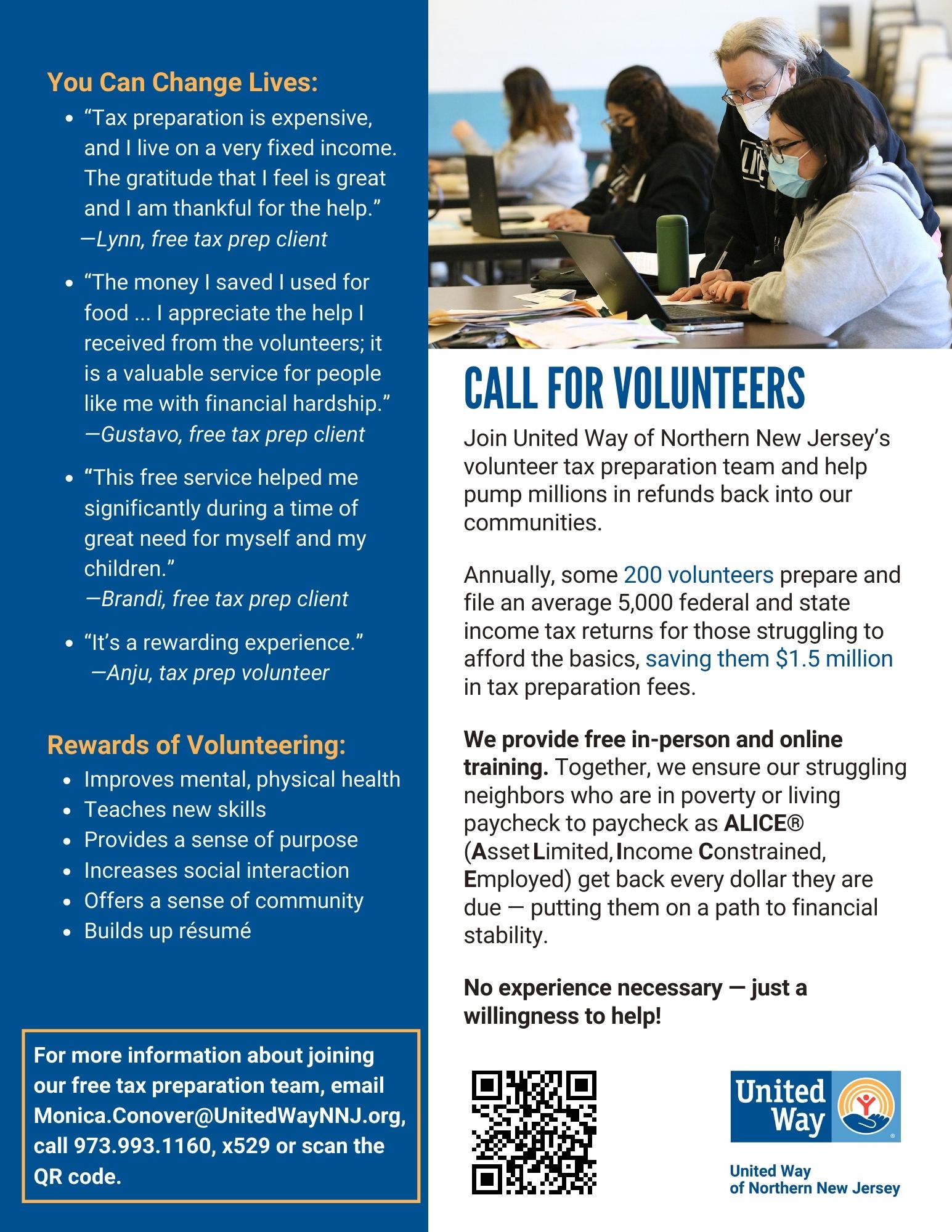 2023-24_Tax Volunteer Flyer_ENGLISH