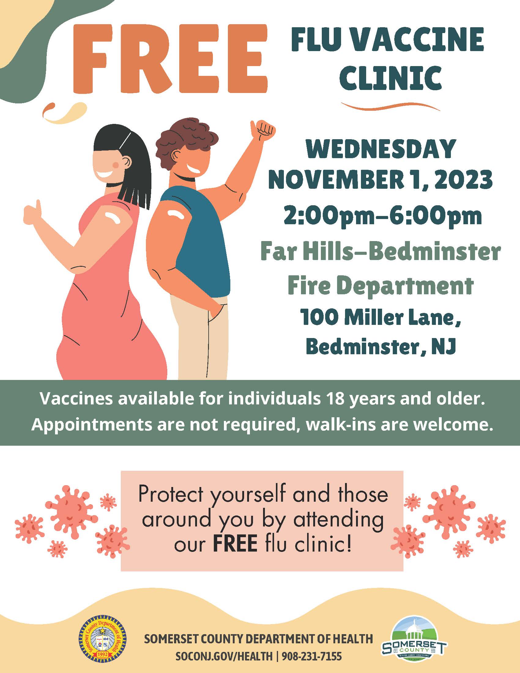 Far Hills-Bedminster 11.1.23 Flu Clinic