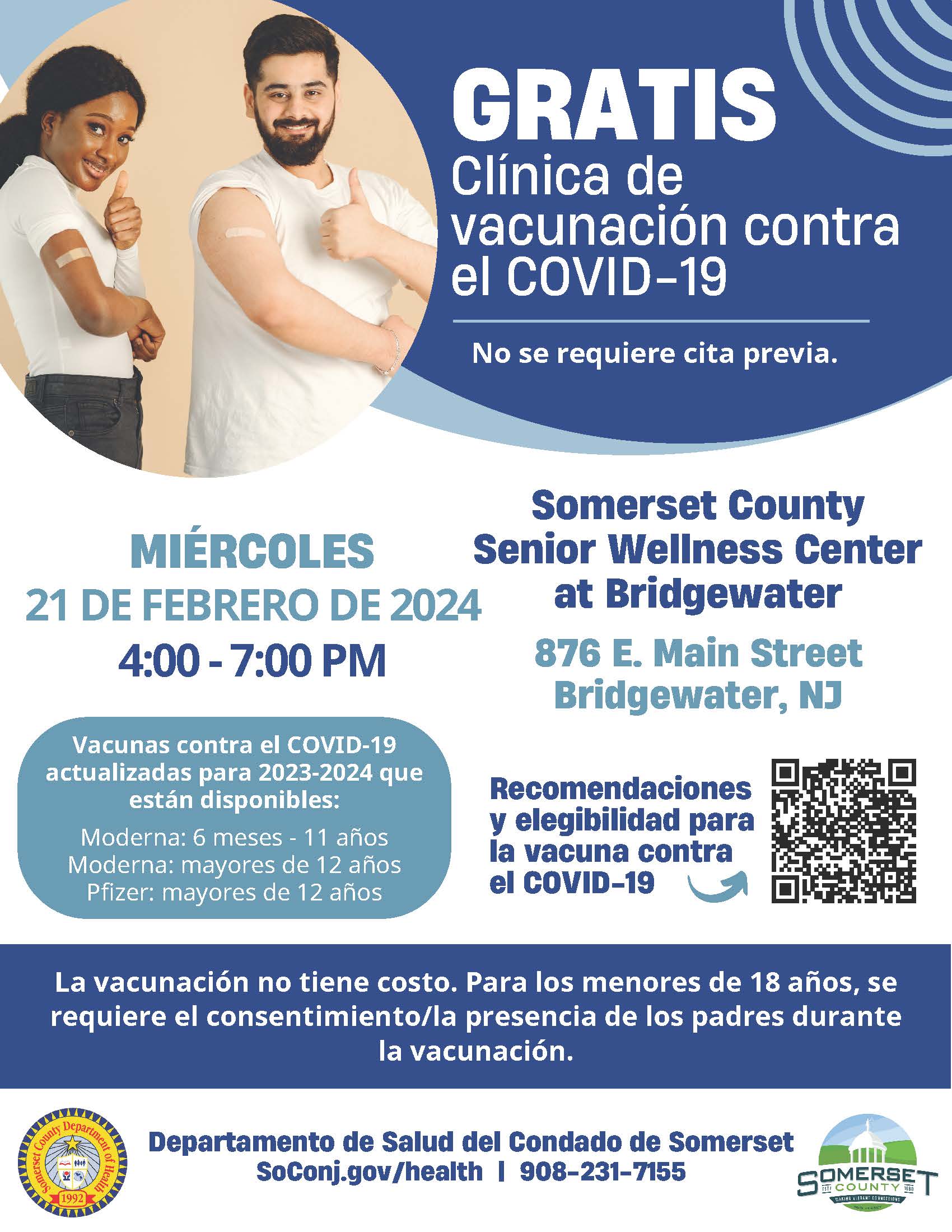 Spanish - COVID-19 Vaccine Clinic 2-21-24