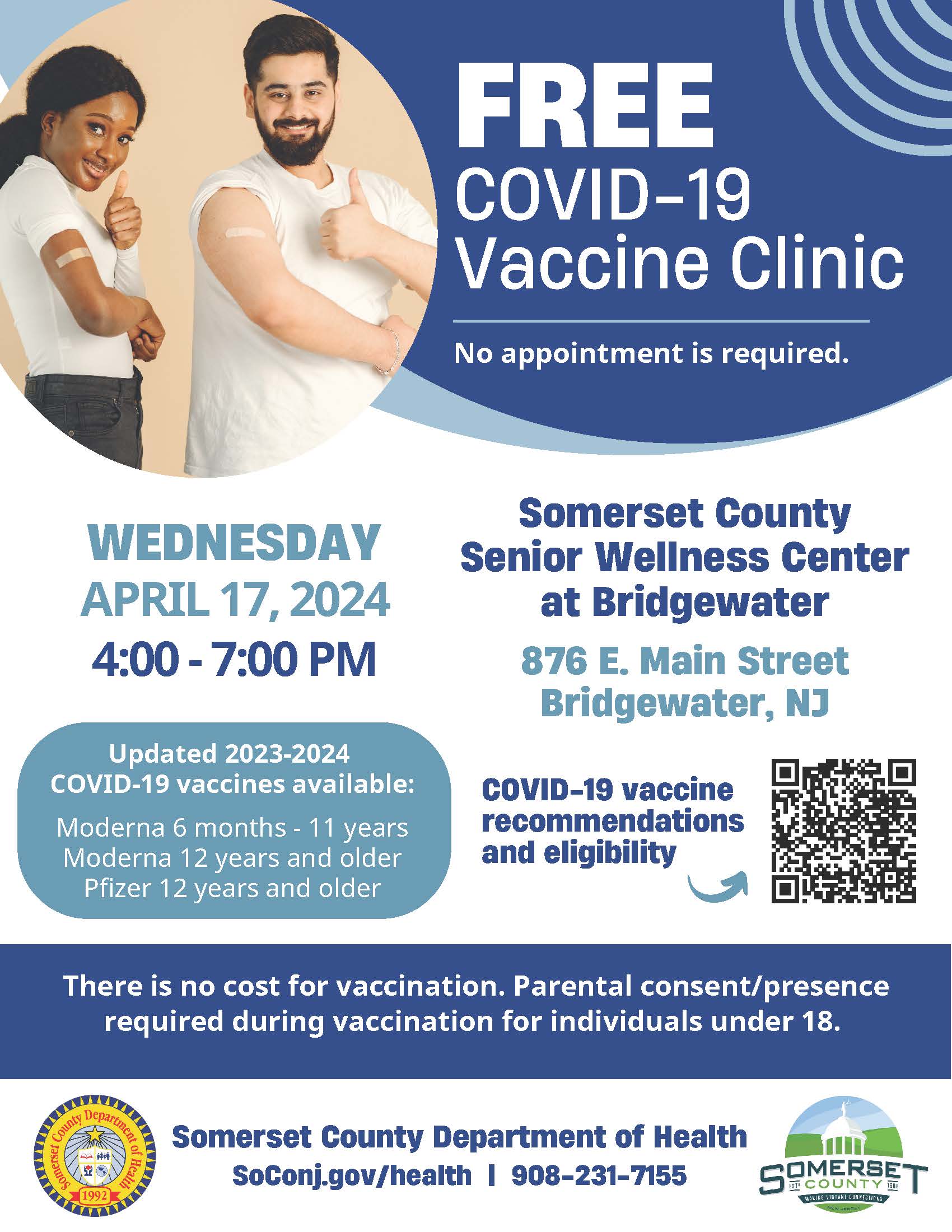 SCDOH COVID-19 Vaccine Clinic 4-17-24