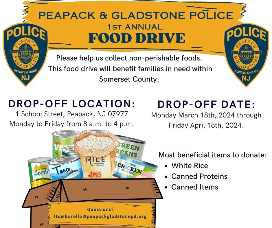 PGPD Food Drive