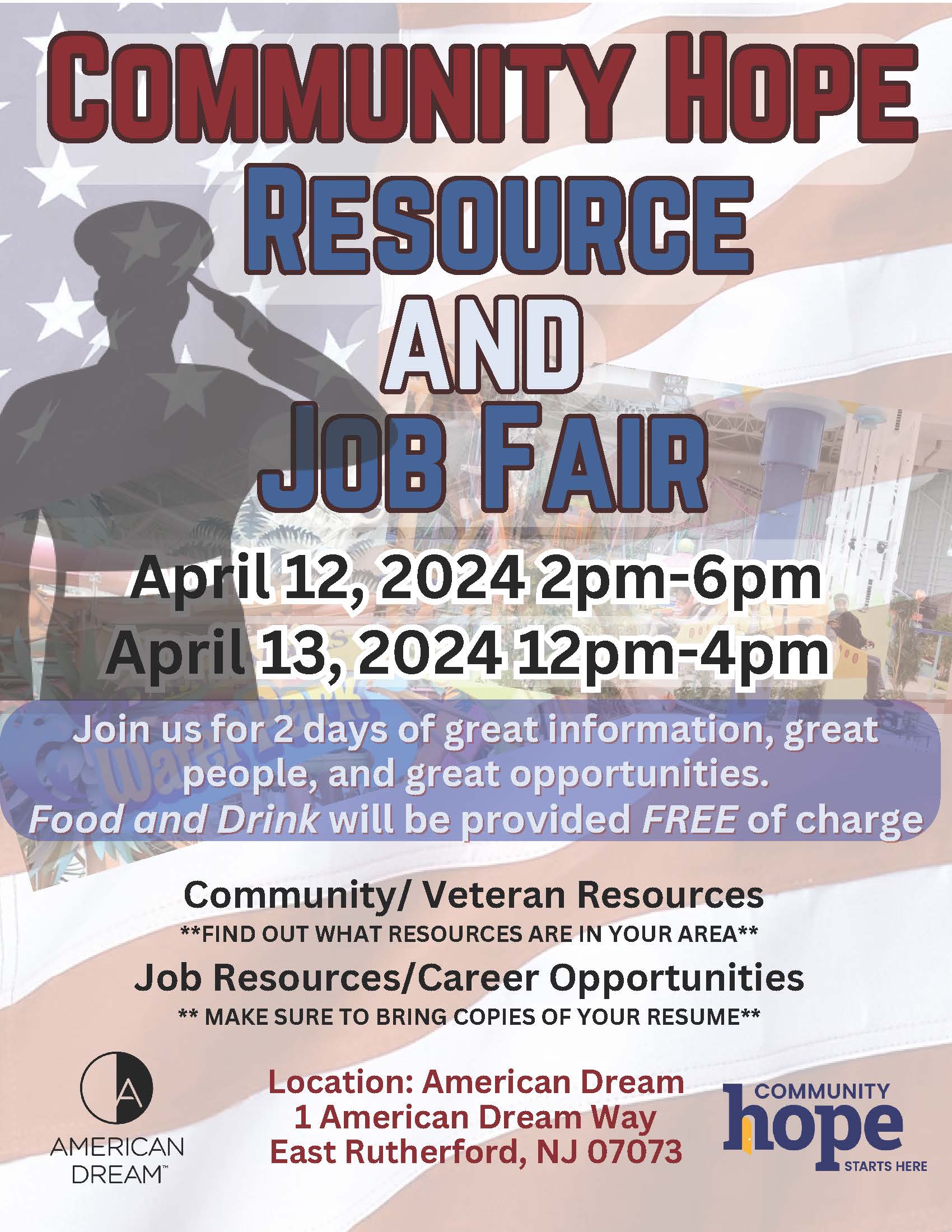 Community Hope ResourceJob Fair 4.12-13.2024