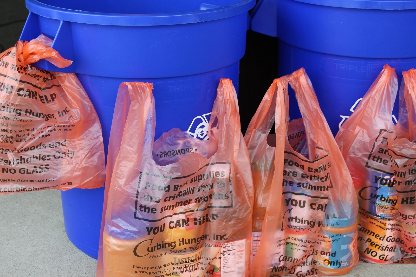 2017 Curbing Hunger Bags & Buckets